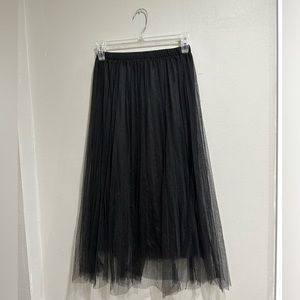 Black skirt